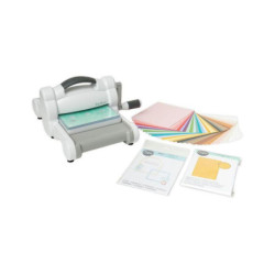 Sizzix Big Shot Starter Kit bílo-šedý, , příslušenství, embosování, papír scrapbooking