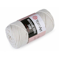 1ks pletací příze macrame cord pletení háčkování, textilní galanterie