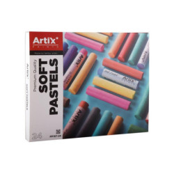 Artix Paints Pastely měkké Artix sada (24ks), , výtvarné potřeby