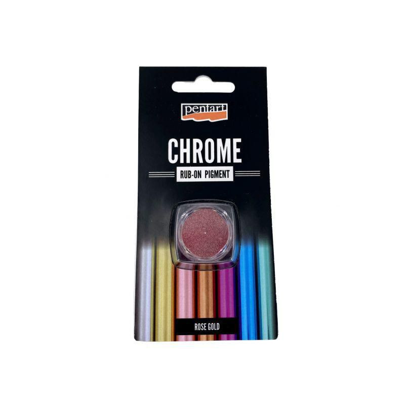 Pentart Pigmentový prášek chrome efekt 0, 5g - , efektové, barvy speciální, hobby decoupage