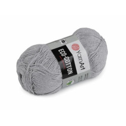 1ks pletací příze eco-cotton 100 g pletací, připlétací nitě, pletení háčkování, textilní galanterie