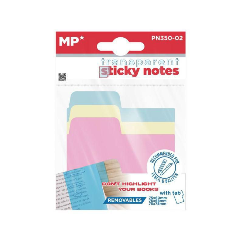 Sticky notes samolepicí štítky barevné (3x20ks), Madrid Papel Import S.L., kancelářské potřeby školní, kreativita škola