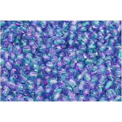 100pc Crystal Purple Violet Green Blue Melon Spacer Beads Kulaté Beads české sklo 4mm