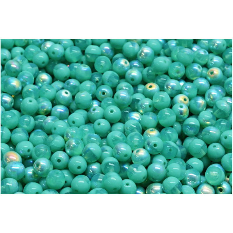 100pc Spacer Beads Beads sklo 4mm