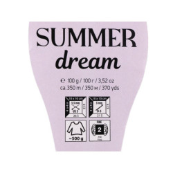 1ks pletací příze summer dream 100 g pletací, háčkovací připlétací nitě, pletení háčkování, textilní