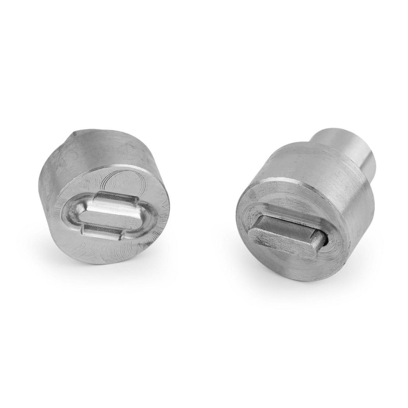 1sada piston k nýtování oválných průchodek 4x16 mm mm pistony lisy pistony průchodky průbojníky výsečníky a