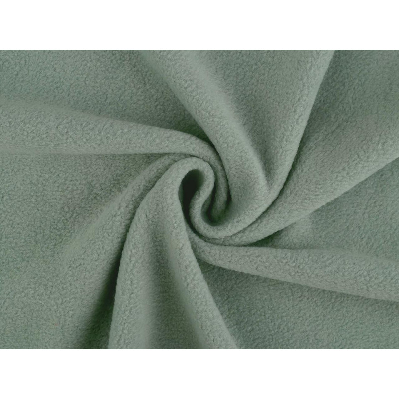 1m (022) (245 g/m²) šedozelená sv. polar fleece fleece kožešina flauš, látky