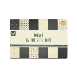 Creative Craft Group Sada jednostranných papírů Dance in the Starlight (230g/m2, 24 listů) 11, 5 × 16, 5 cm , papíry a5 potiskem