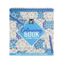 Creative Craft Group Omalovánky - Colouring book modré (24 listů), , kreativita škola