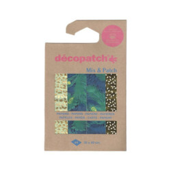 Papíry na decoupage (4ks) kolekce č.41 décopatch sadypapírů (décopatch), jemné, hobby barvy