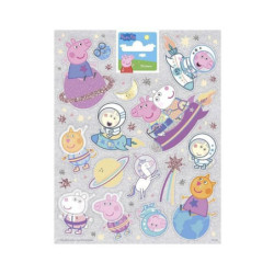 Creative Craft Group Samolepky 15, 5x20cm Prasátko Peppa , plastické, washi pásky papír scrapbooking