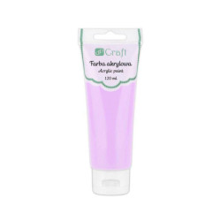 Akrylová barva dpCraft (120ml) - cukrová švestková růžová, dp Craft jednotlivé akrylové barvy malování